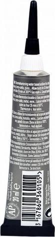 Actual product image Pebeo Porcelaine 150 Outliner (Pewter, 20 ml)
