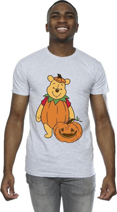 Actual product image Winnie the Pooh Mens Pumpkin Halloween T-Shirt (5XL)