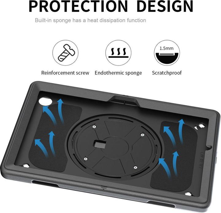 Produktbild 4smarts Rugged Case Grip (iPad Pro 12.9 2018 (3. Gen), iPad Pro 12.9 2020 (4. Gen), iPad Pro 12.9 2021 (5. Gen), iPad Pro 12.9 2022 (6. Gen))
