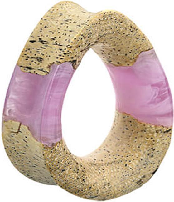 Image du produit Star Piercing Bague argent bandes noires avec bandes de cristal (Organique, sans laiton)