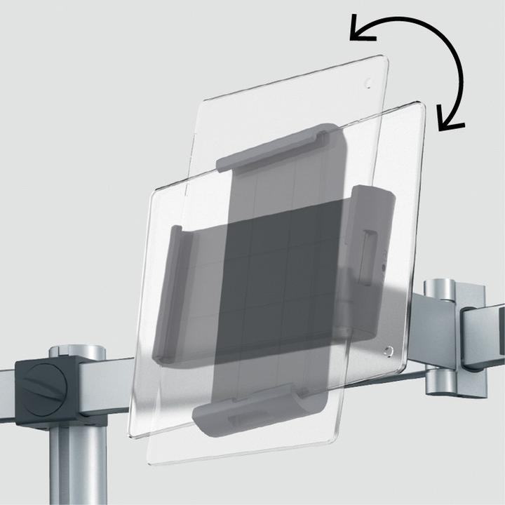 Immagine prodotto Durable Supporto per 1 monitor e 1 tablet, alt. x largh. x prof. 445 x 780 x 190 mm, con (Tavolo, 34")