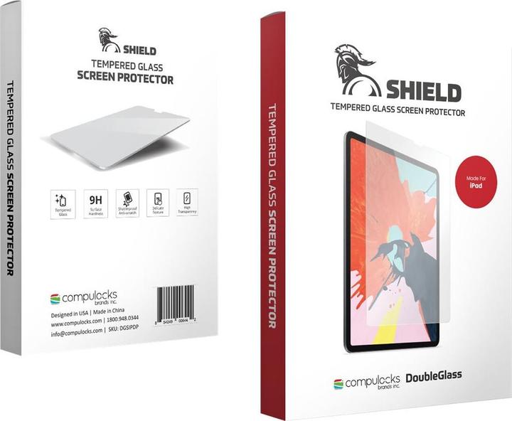 Produktbild Compulocks iPad 10.2 DoubleGlass Screen Shield (1 Stück, iPad 2019 (7. Gen))