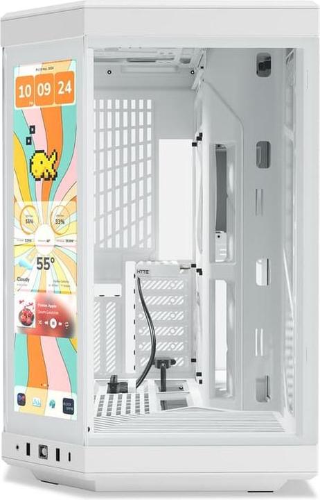 Actual product image Hyte Y70 Touch Infinite (ATX, mATX, ITX, E-ATX)