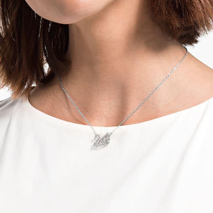 Produktbild Swarovski Dancing Swan Halskette (Edelstahl, 38 cm)