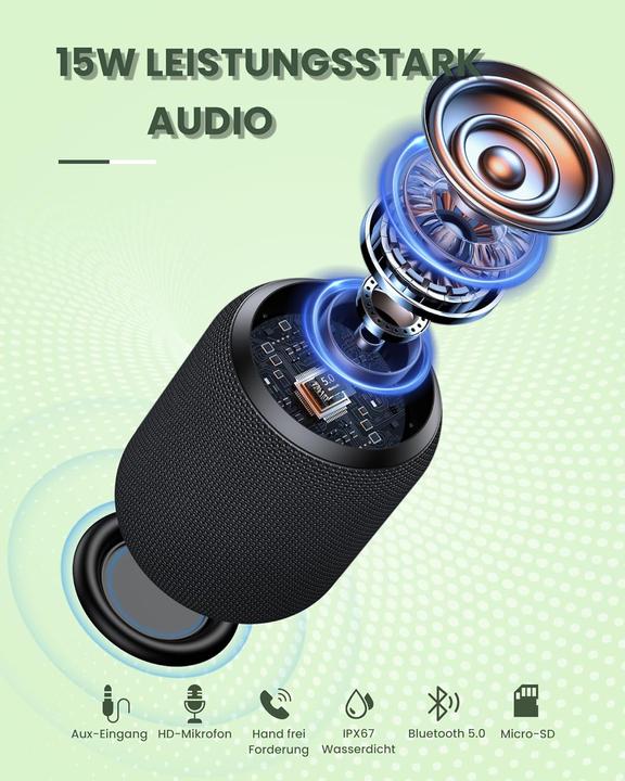 Actual product image Notabrick Wasserdichte Musikbox (15 h, Rechargeable battery operated)