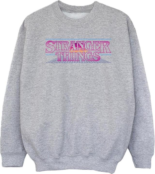 Image du produit Netflix - Sweat STRANGER THINGS RETRO TITLE - Fille (128)