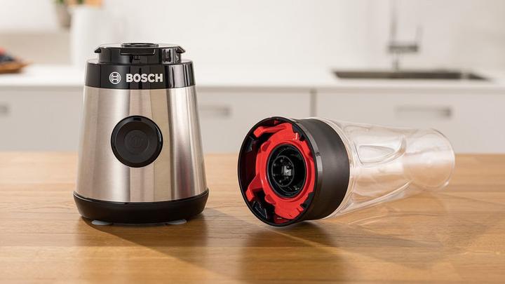 Produktbild Bosch Hausgeräte MMB2111M VitaPower Blender, 450 W, Stainless Steel (450 W)