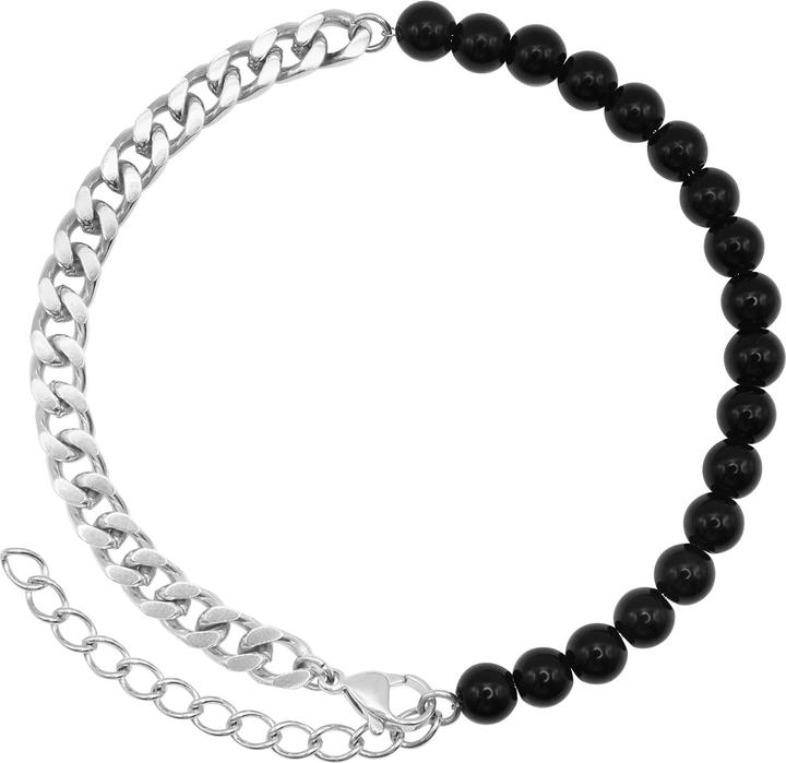 Actual product image Heideman Vanez polished silver colour (100% stainless steel)
