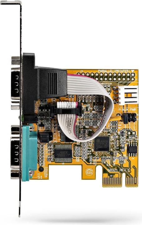 Immagine prodotto StarTech Scheda di interfaccia seriale PCI Express a 2 porte COM Scheda seriale da PCIe a RS232 K