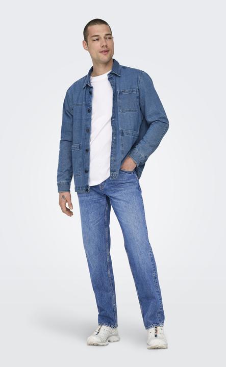 Produktbild Only & Sons Gerade geschnitten Mid Rise Jeans Normal geschnitten jeans (34)