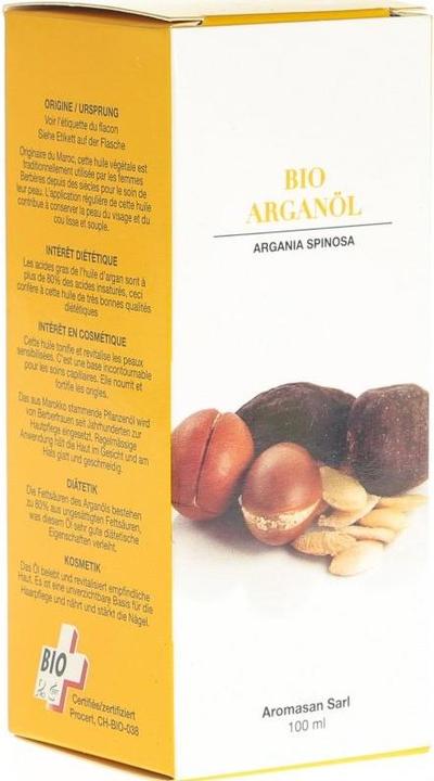 Immagine prodotto AromaSan Olio di Argan biologico (100ml) (Crema corpo, 100 ml)