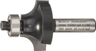 Image du produit Bosch Professional Zubehör Fraise à arrondir 8 mm, R1 6 mm, L