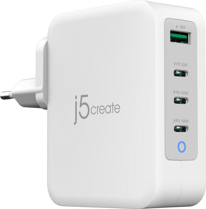 j5Create 130W GAN USB-C 4-PORT CHARGER (130 W)