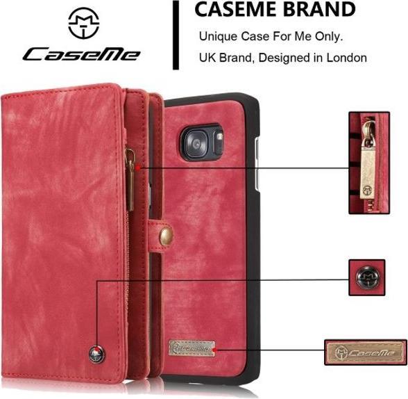 Immagine prodotto Caseme Portafoglio in pelle con copertura in plastica (Samsung Galaxy S7 Edge)