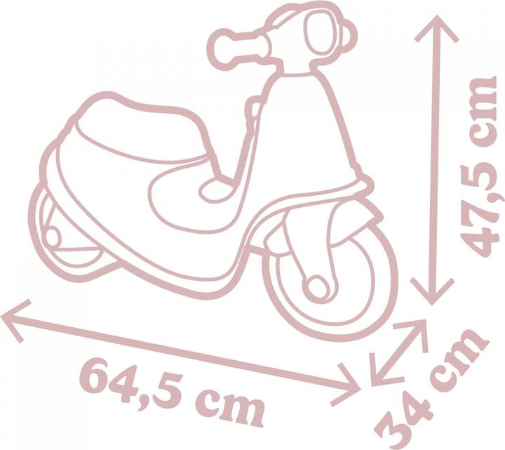 Image du produit Smoby Scooter Ride-On Rose