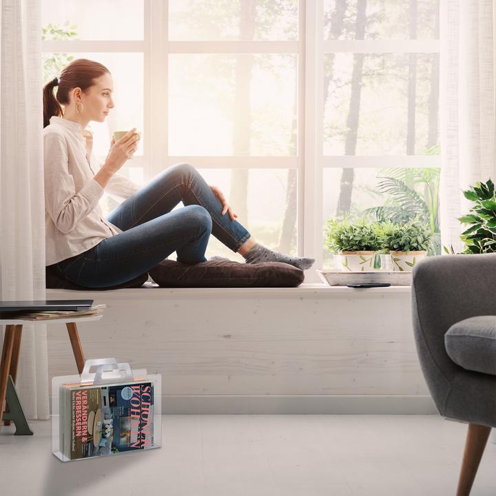 Produktbild Relaxdays Zeitungsständer (33 x 10 x 29 cm)