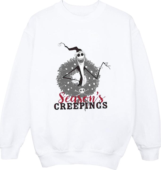 Produktbild Disney The Nightmare Before Christmas Seasons Creepings Wreath Sweatshirt (L)