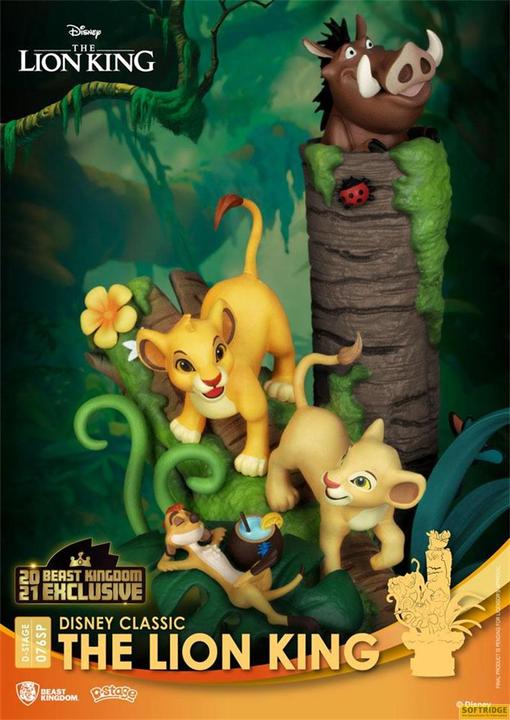 Produktbild Beast Kingdom Disney Classic D-Stage The Lion King Diorama SE 15cm
