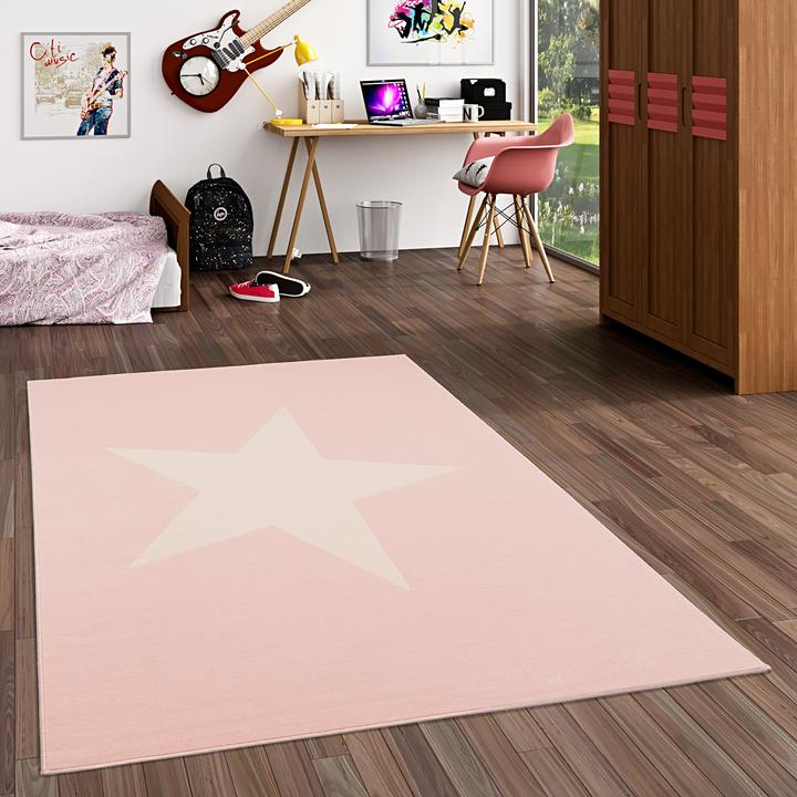 Produktbild Pergamon Kinder und Jugend Teppich Trendline Stern (140 x 200 cm)