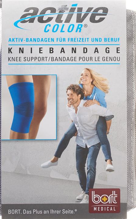 Produktbild Bort Medical ActiveColor Kniebandage S -32cm blau (S)
