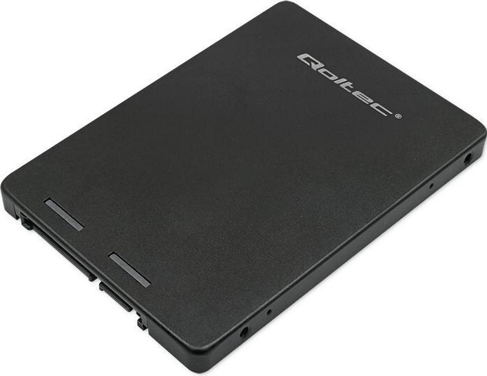 Image du produit Qoltec Adapter für M.2 SSD | SATA NGFF zu SATA III | 2TB | Superschnell 6Gb/s | Schwarz