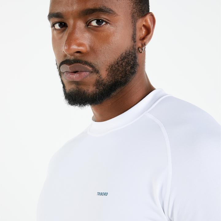Actual product image Tribord Sailing shirt long-sleeved men's UV protection 500 white (L)