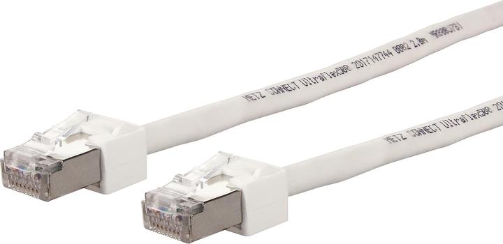 Metz Connect BTR Ultraflex500 Cavo patch VoIP SFTP Cat,6 bianco 1,0m (S/FTP, CAT6, 1 m)