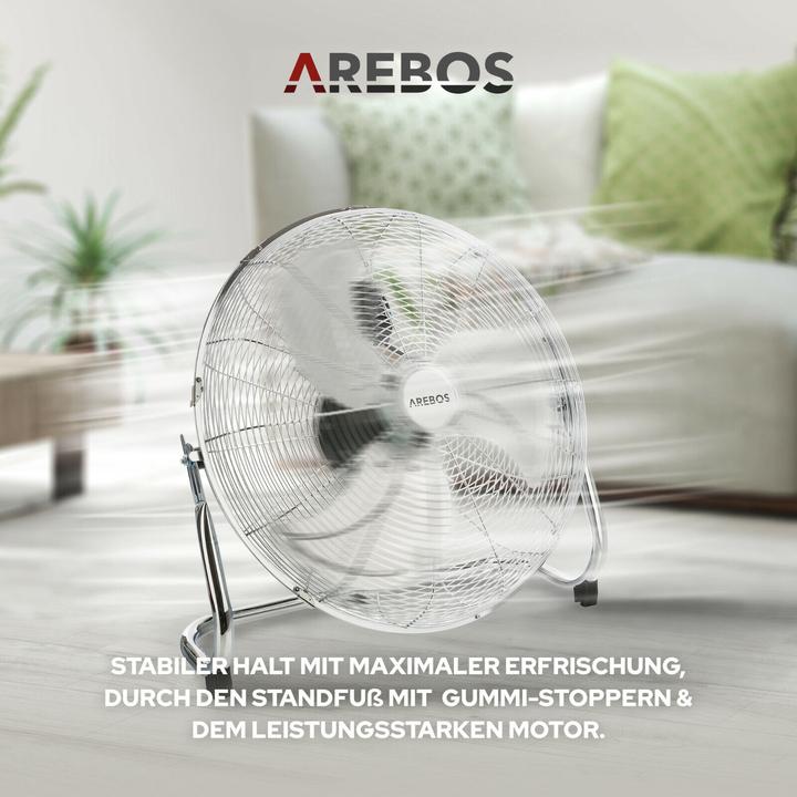 Immagine prodotto Arebos Bodenventilator (65 dB)