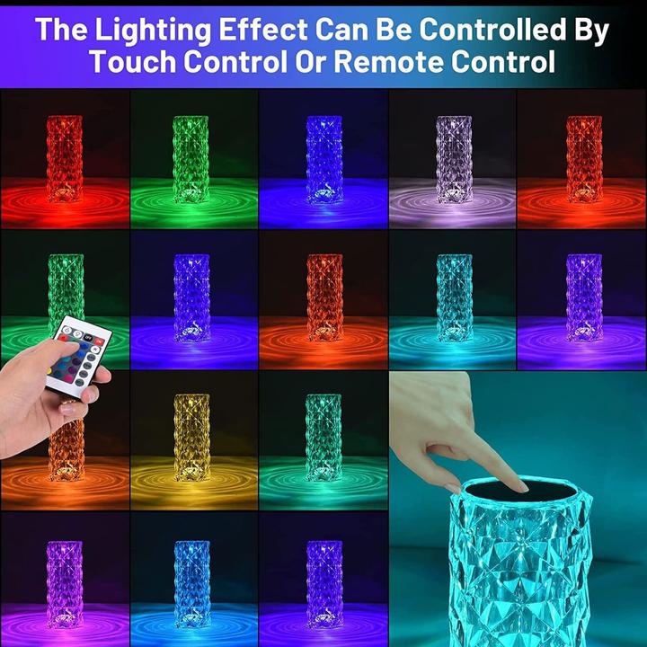 Image du produit Cbx Lampe à effet cristal LED