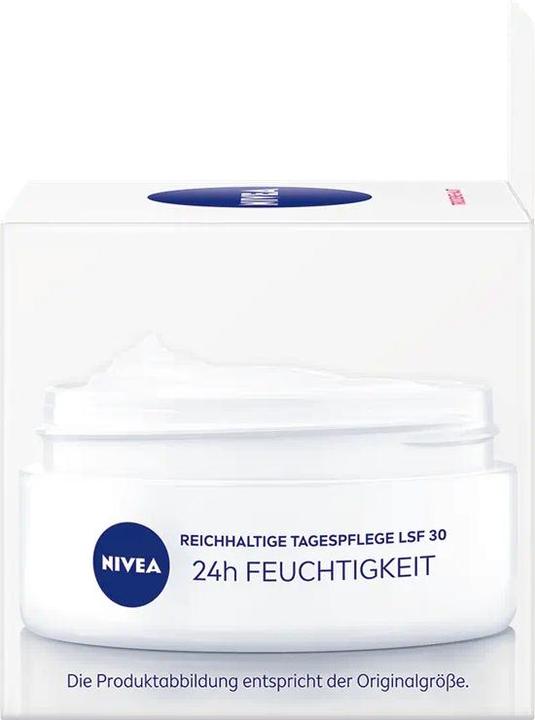 Produktbild NIVEA 24h Feuchtigkeit (50 ml, Tagescreme, SPF 30)