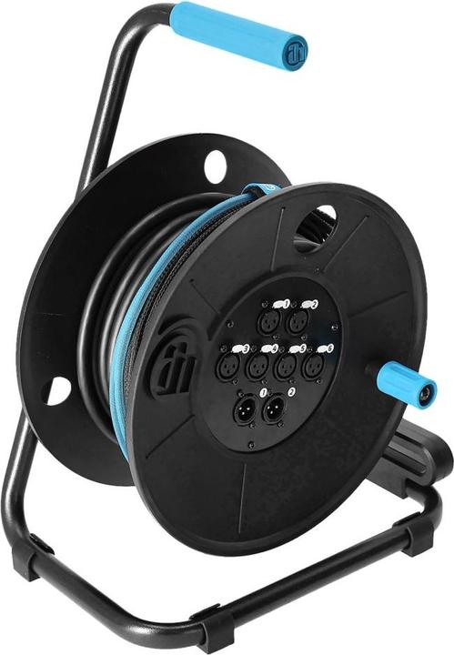 Immagine prodotto Adam Hall 4 STAR CD 15 MULTICORE 62 - Bobina di cavo multiplo a 8 canali (6 di andata e 2 di ritorno) | 15m (15 m)