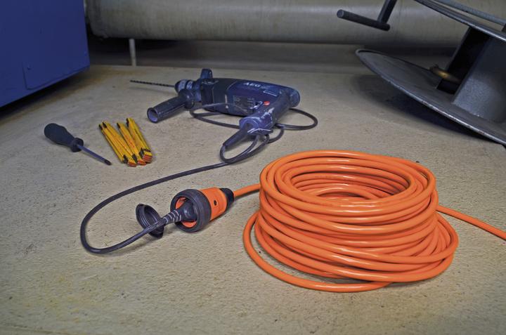 Immagine prodotto Brennenstuhl Cavo di estensione IP44 25m arancione H07BQ-F 3G1,5 (25 m, CEE 7/3)