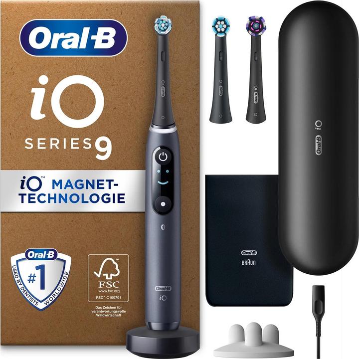 Produktbild Braun Oral-B iO Series 9 Plus Edition Black Onyx (Oszillierende Zahnbürste)