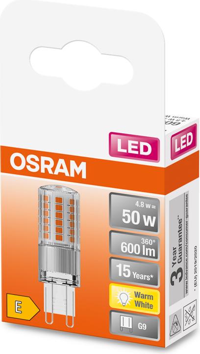 Image du produit Osram Broche (G9, 4.80 W, 600 lm, 1 x, E)