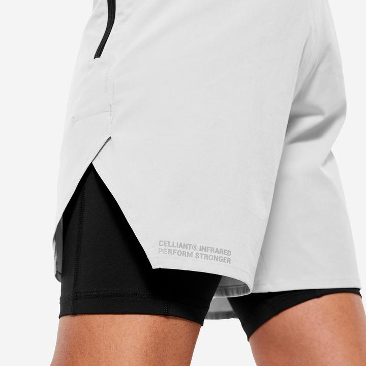 Immagine prodotto Domyos Pantaloncini da uomo - Celliant grigio (XXL)