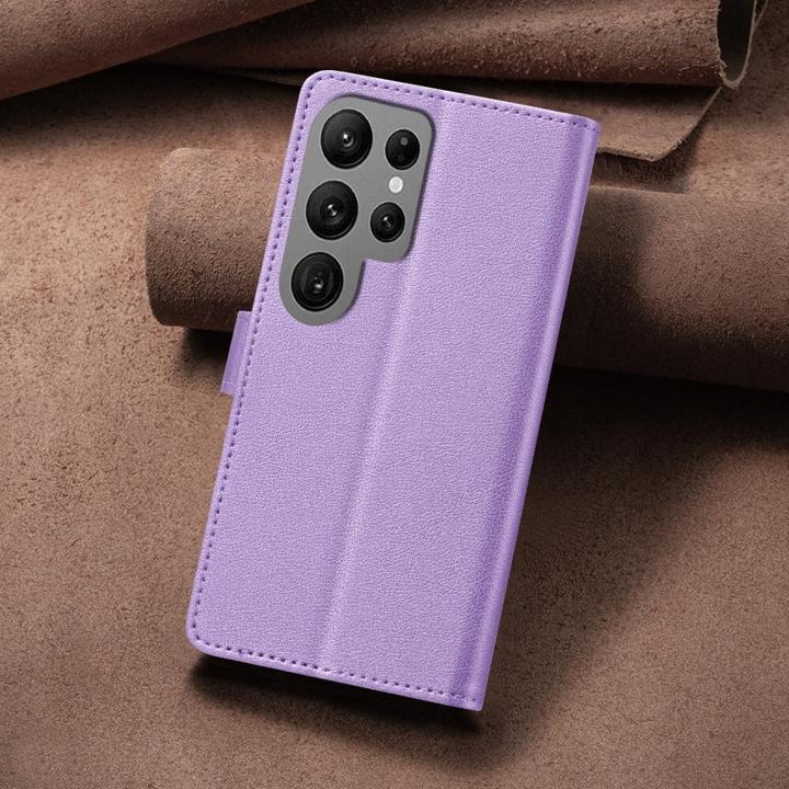 Actual product image Binfen Color Galaxy S25 Ultra - BINFEN Leder Etui Hülle mit RFID Blocker (Samsung Galaxy S25 Ultra)