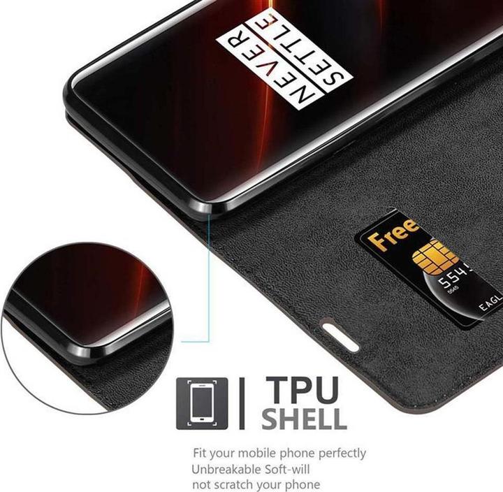 Produktbild Cadorabo Book Invisible Magnet Cover (OnePlus 7T Pro)