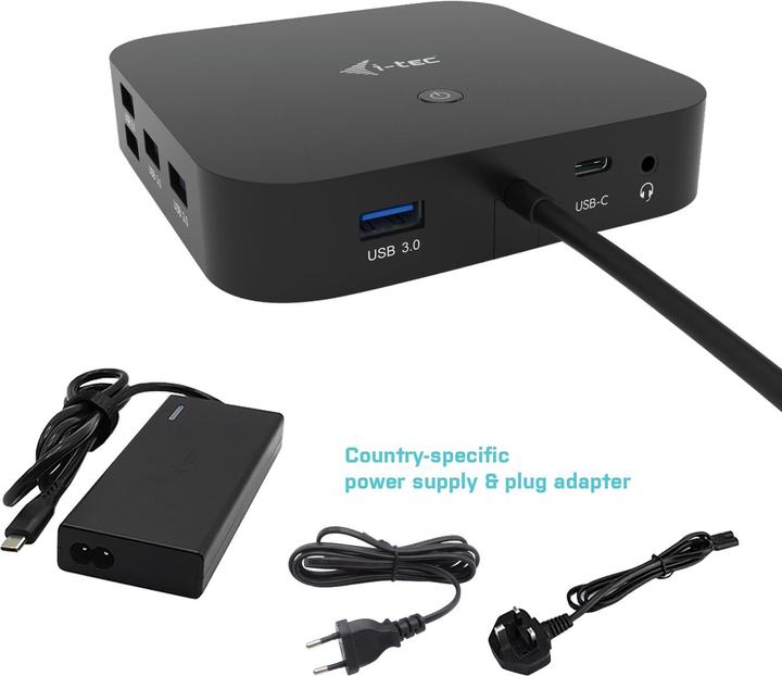 Produktbild i-tec Dual (USB-C, 3 Ports)