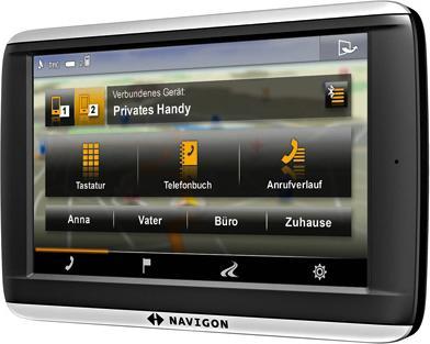 Actual product image Navigon 42 Premium, Bluetooth, TMC, European maps