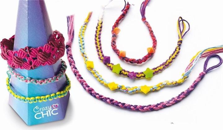 Actual product image Clementoni Crazy Chic friendship bracelets
