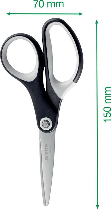 Actual product image Leitz Titanium office scissors (10.50 cm)