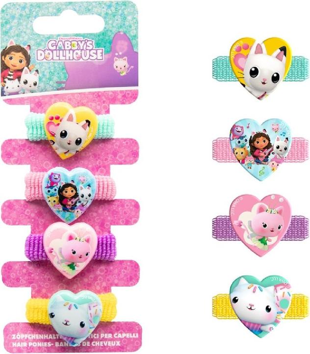 Immagine prodotto Gabby's Dollhouse 4 Fermatreccine (4 pz.)