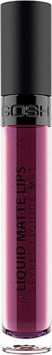 Produktbild Gosh Liquid Matte Lips 003 Nougat Fudge 4ml (003 Nougat Fudge)
