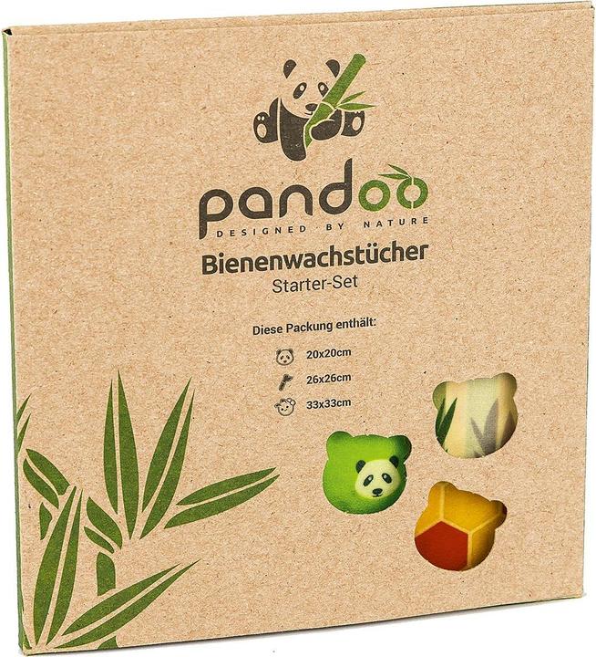 Productafbeelding Pandoo Bijenwasdoek 3s (1 x)