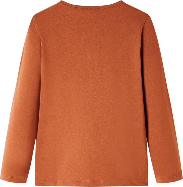 Produktbild VidaXL Kinder-Langarmshirt Cognac 104,Material: 95 % Baumwolle. 5 (104)