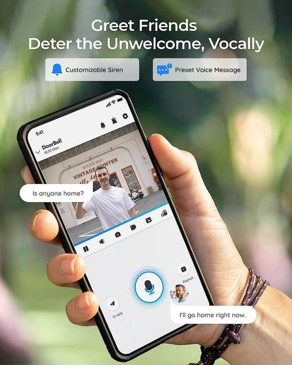Actual product image Reolink Video Doorbell Wifi (Wireless)