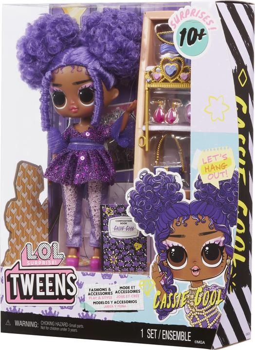 Actual product image L.O.L. Surprise! Surprise Tweens Core Doll Cassie Cool
