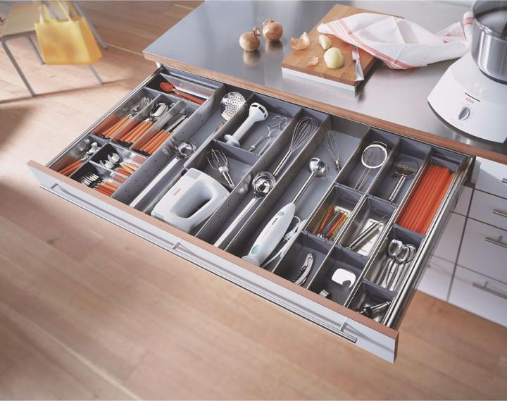 Produktbild Blum Orga-Line Space Corner - Schubladenteinteilung, Nennlänge 450mm, grau