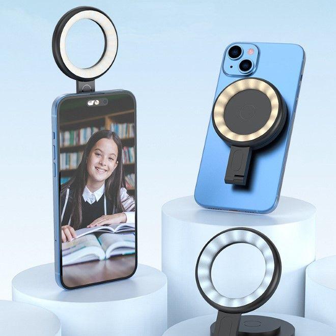 Produktbild MU Classic MagSafe Selfie Licht, faltbar & Lichteffekte (Weitere Dauerlichter)