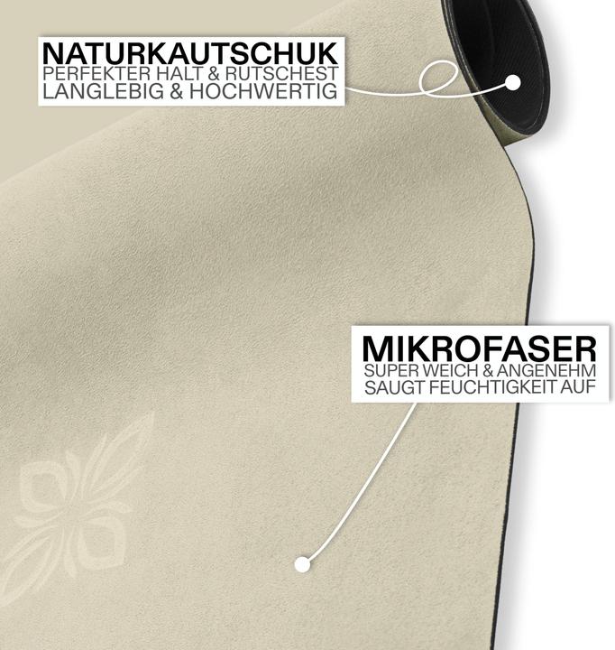 Actual product image Omnana SOFTSENSE yoga mat (4 mm)
